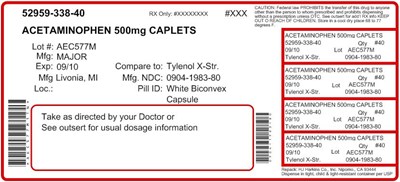 Extra Strength Mapap 500 mg caplets 24 ct boxed product label.jpg Extra Strength Mapap 500 mg caplets 24 ct boxed product label - Extra Strength Mapap 500 mg caplets 24 ct boxed product label
